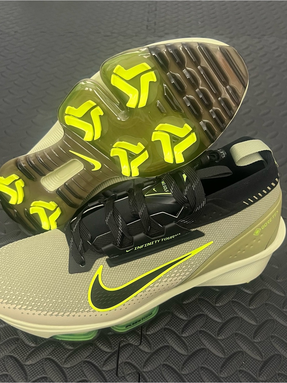 Nike Infinity Tour 2 GORE-TEX ‘Dusty Olive/Volt/Black’ FV4897-300 Golf Shoes